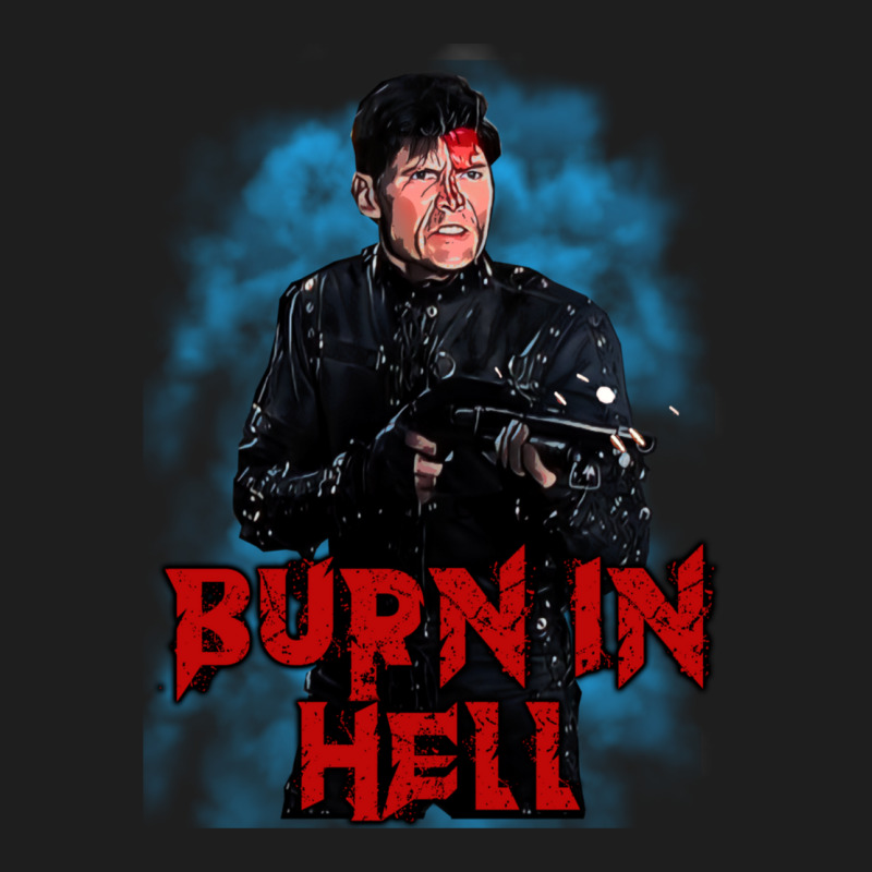 Burn In Hell 1 Classic T-shirt by SandraMarianela | Artistshot