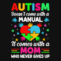 Autism Awareness T  Shirt Autism Doesn't Come With A Manual It Comes W Baby Bibs | Artistshot