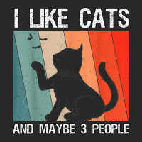 I Like Cats And Maybe 3 People Cats T Shirt Toddler T-shirt | Artistshot