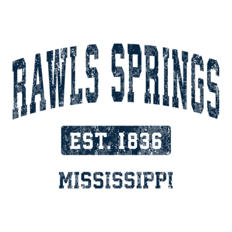 Rawls Springs Mississippi Ms Vintage Athletic Sports Design Youth Hoodie | Artistshot