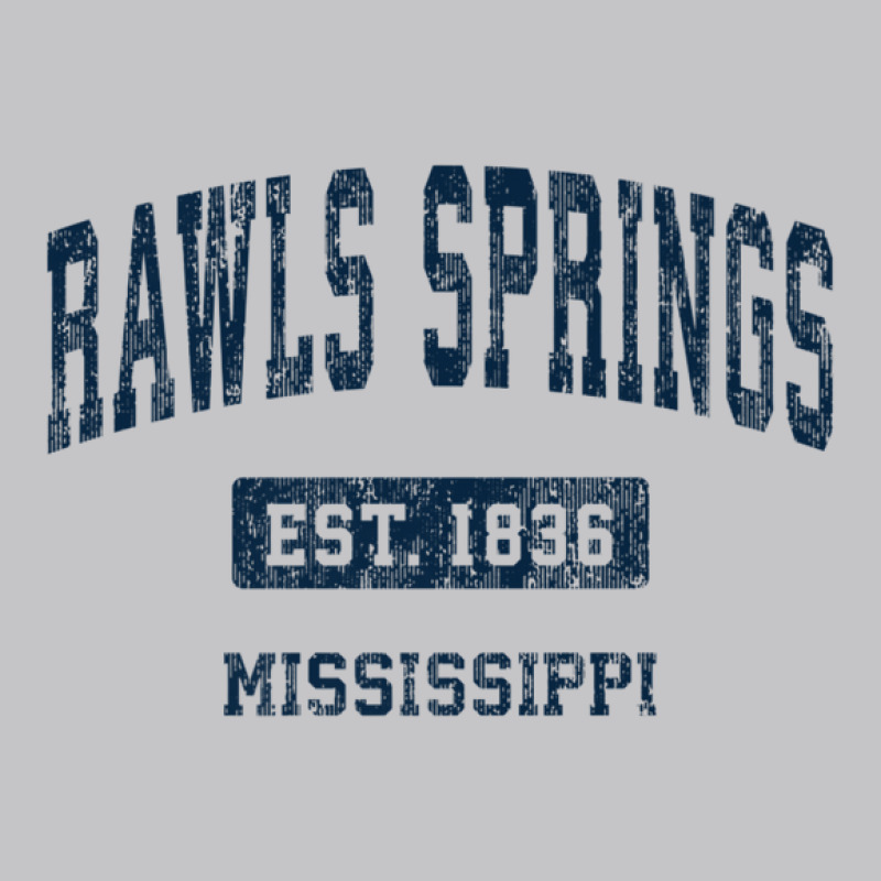 Rawls Springs Mississippi Ms Vintage Athletic Sports Design Baby Bodysuit | Artistshot