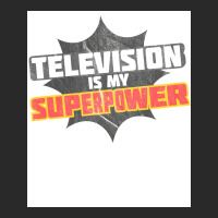 Television Is My Superpower Poster Nature Printed Hat | Artistshot