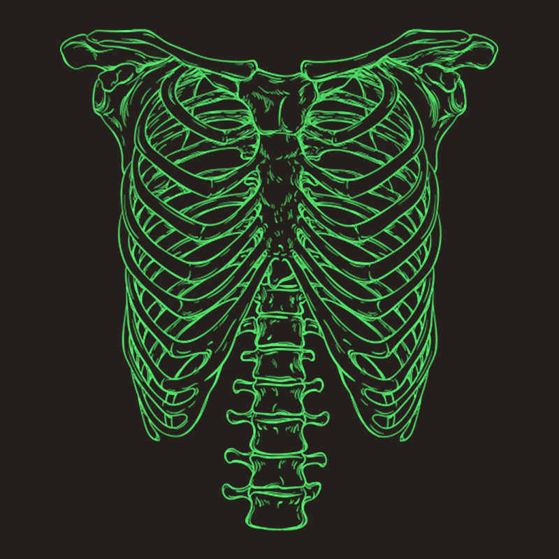 Limited Edition Green Skeleton Rib Cage - Spinal Tap Tank Top | Artistshot