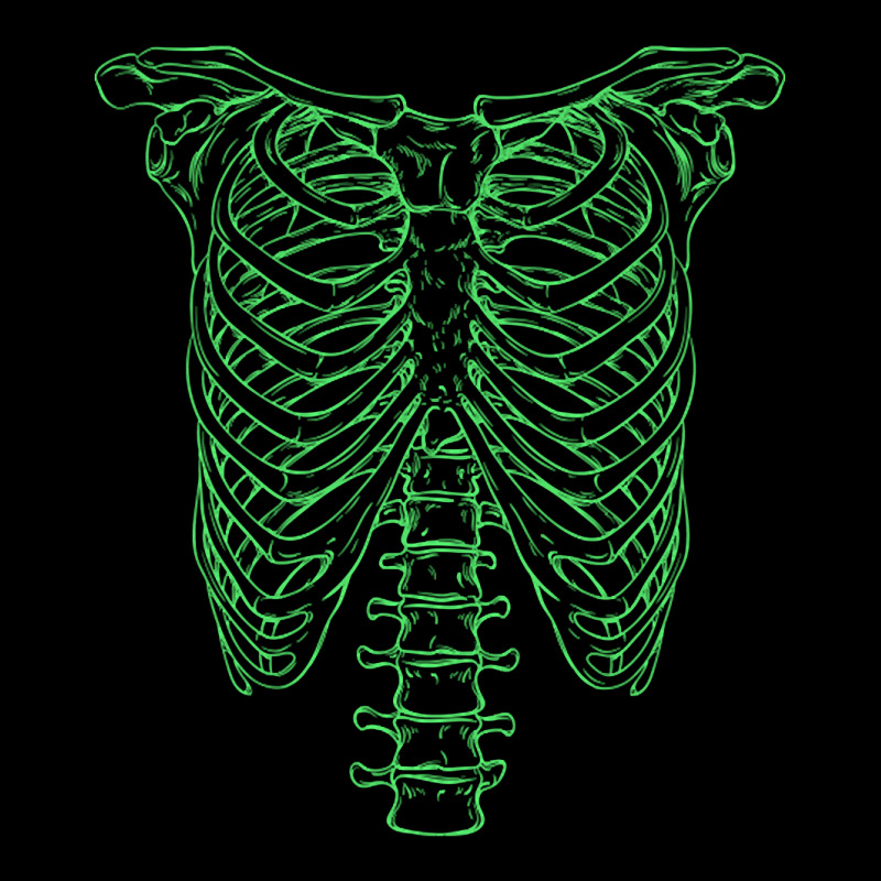 Limited Edition Green Skeleton Rib Cage - Spinal Tap Men's Long Sleeve Pajama Set | Artistshot