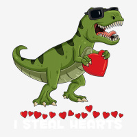 I Steal Hearts T Valentines Day Dinosaur Boys Kid (16) Youth 3/4 Sleeve | Artistshot