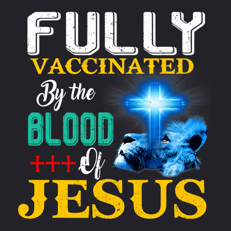 Jesus Christ Christian Jesus Fully Vaccinated By The Blood Of Jesus Sh Unisex Sherpa-Lined Denim Jacket by SCOTTALLENZ | Artistshot