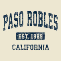 Paso Robles California Ca Vintage Athletic Sports Design Cropped Hoodie | Artistshot