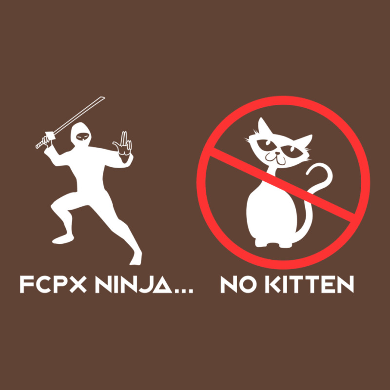 Final Cut Pro Ninja  No Kitten   Summer Retro T-Shirt by domoajoedthb | Artistshot