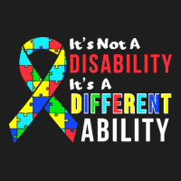 Autism Awareness T  Shirt Autism Is Not A Disability It's A Different Classic T-shirt | Artistshot