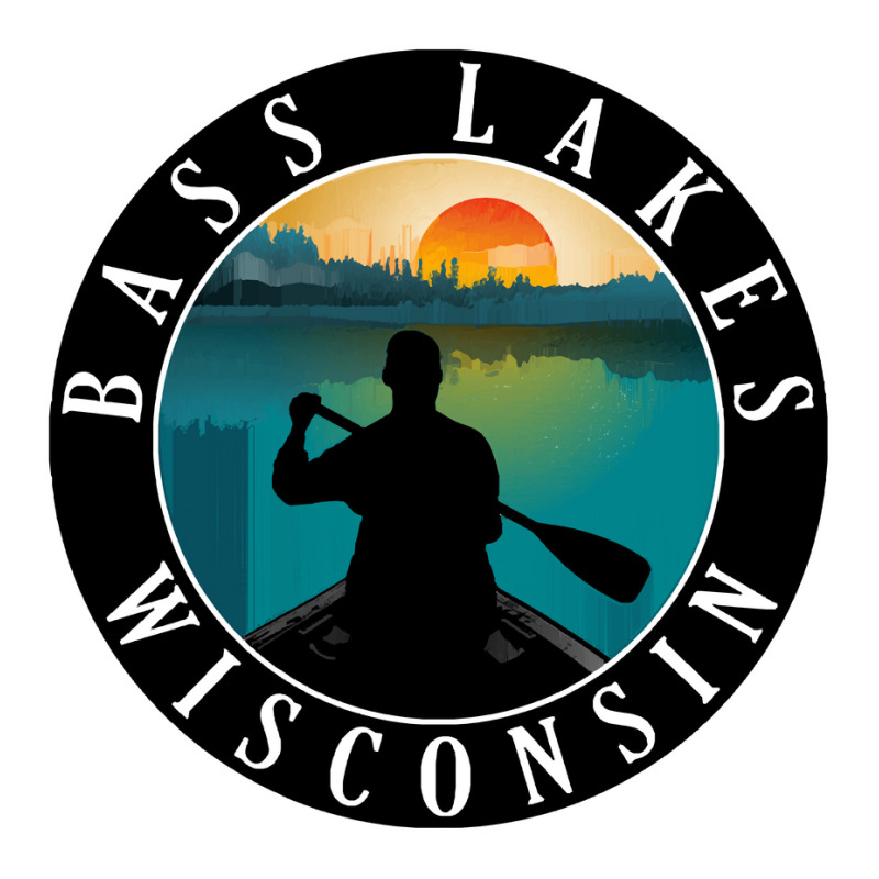 Bass Lakes Lake Wisconsin T  Shirt Bass Lakes Wisconsin Canoeing T  Sh V-neck Tee | Artistshot