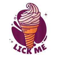 Lick Me Soft Ice Cream Dessert Candy Funny T Shirt Youth Zipper Hoodie | Artistshot