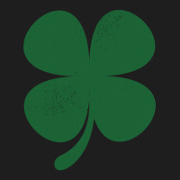 Distressed Green Four Leaf Clover Saint Patrick S Day Lover Classic T-shirt | Artistshot