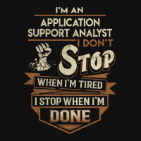 Trending Application Support Analyst T Shirt - Application Support Ana Baby Bibs | Artistshot