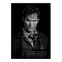 True Detective Typography Piece Poster Girl 3/4 Sleeve Shirt | Artistshot