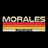 Morales Surname Birthday Family Reunion 80s 90s Sunset Youth Jogger | Artistshot