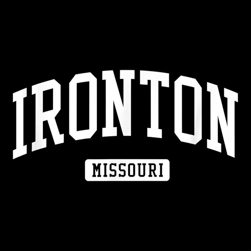 Ironton Missouri Mo Vintage Athletic Sports Design T Shirt Graphic T-shirt by sheritl9tl | Artistshot