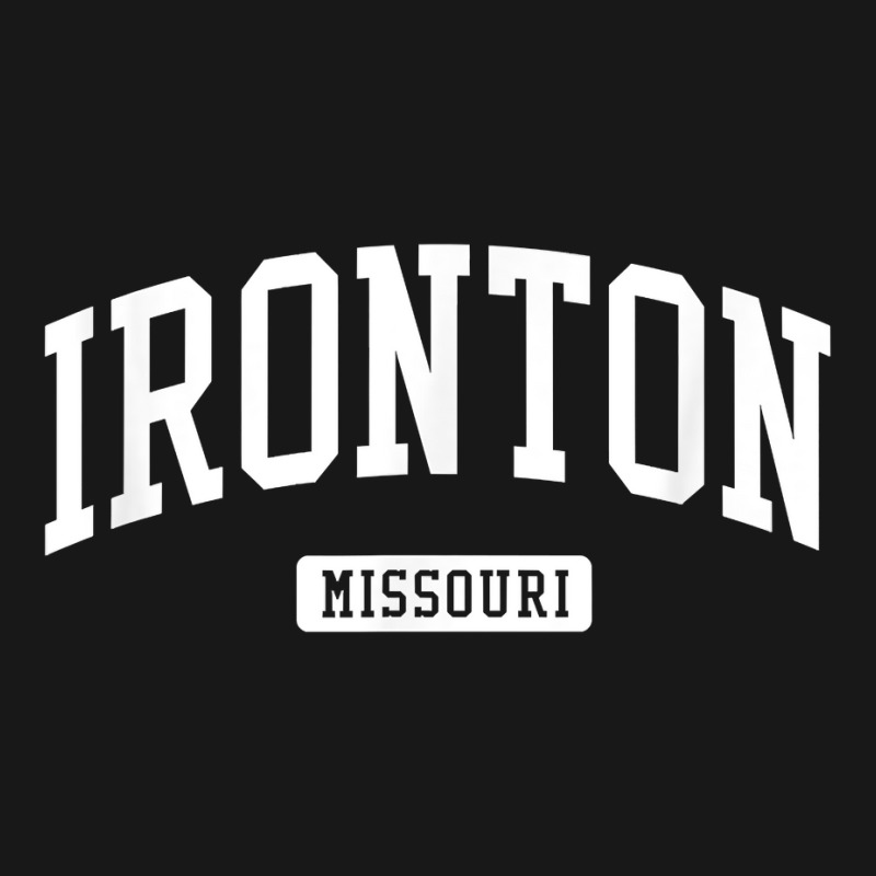 Ironton Missouri Mo Vintage Athletic Sports Design T Shirt Flannel Shirt by sheritl9tl | Artistshot