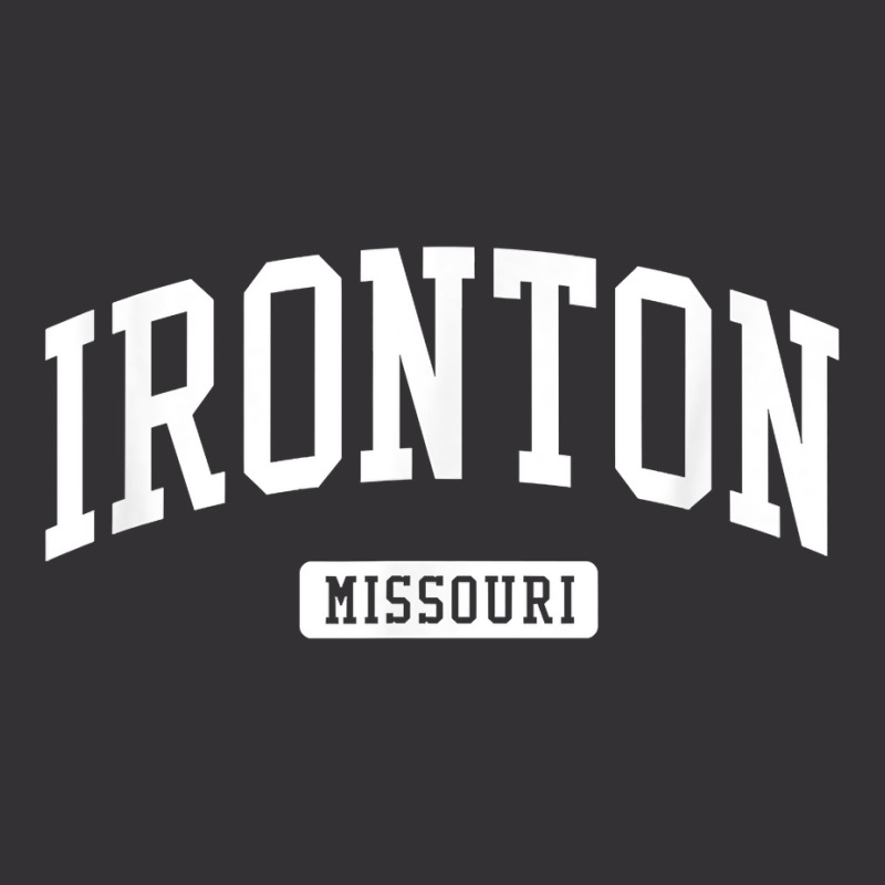 Ironton Missouri Mo Vintage Athletic Sports Design T Shirt Vintage Short by sheritl9tl | Artistshot