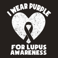 Limited Edition I Wear Purple For Lupus Awareness Month Men Women Kids Tank Top | Artistshot