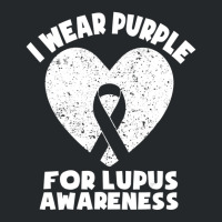 Limited Edition I Wear Purple For Lupus Awareness Month Men Women Kids Crewneck Sweatshirt | Artistshot