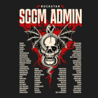 Limited Edition Sccm Administrator -  Rockstar Skull With Personality Classic T-shirt | Artistshot