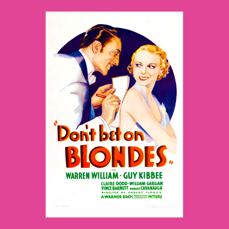 Dont Bet On Blondes (1935) Movie Poster Classic Vintage Love T-shirt | Artistshot