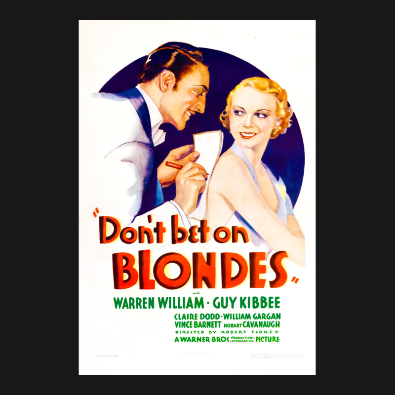 Dont Bet On Blondes (1935) Movie Poster Classic Vintage Love Flannel Shirt | Artistshot