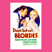 Dont Bet On Blondes (1935) Movie Poster Classic Vintage Love Crewneck Sweatshirt | Artistshot