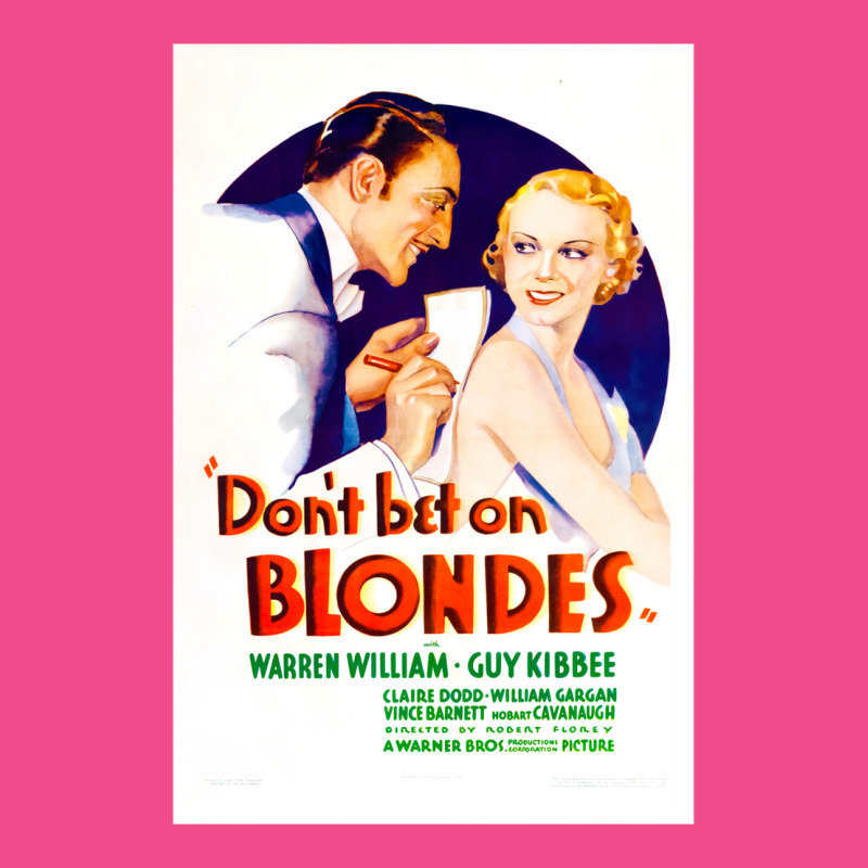 Dont Bet On Blondes (1935) Movie Poster Classic Vintage Love Crewneck Sweatshirt | Artistshot