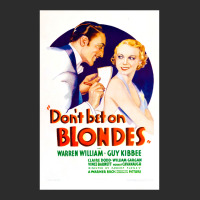 Dont Bet On Blondes (1935) Movie Poster Classic Vintage Love Exclusive T-shirt | Artistshot