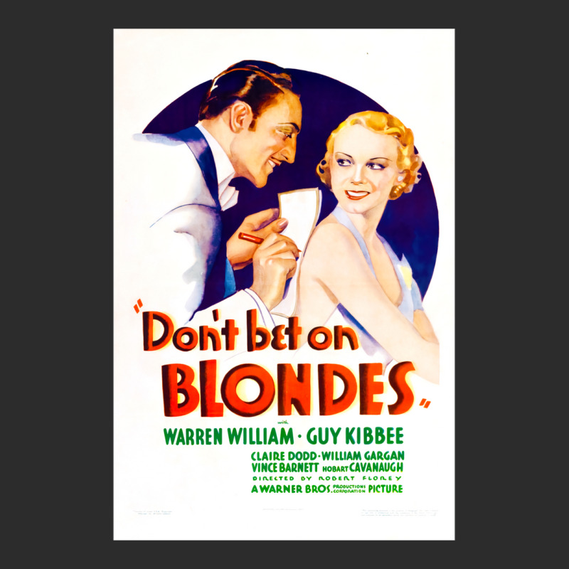 Dont Bet On Blondes (1935) Movie Poster Classic Vintage Love Exclusive T-shirt | Artistshot