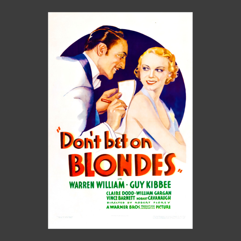 Dont Bet On Blondes (1935) Movie Poster Classic Vintage Love Men's Polo Shirt | Artistshot