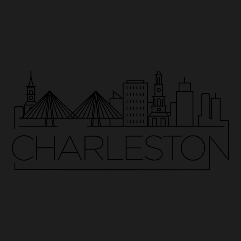 Trending Charleston Minimal Skyline Classic T-shirt by Jerhogen528 | Artistshot