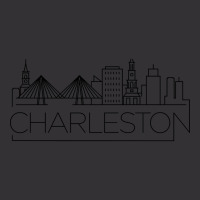 Trending Charleston Minimal Skyline Vintage Hoodie | Artistshot