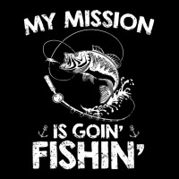 Trending My Mission Is Going Fishing Fishing Lover Adjustable Cap | Artistshot