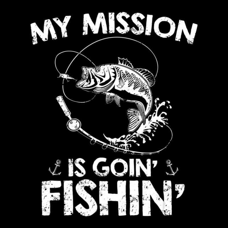 Trending My Mission Is Going Fishing Fishing Lover Adjustable Cap | Artistshot