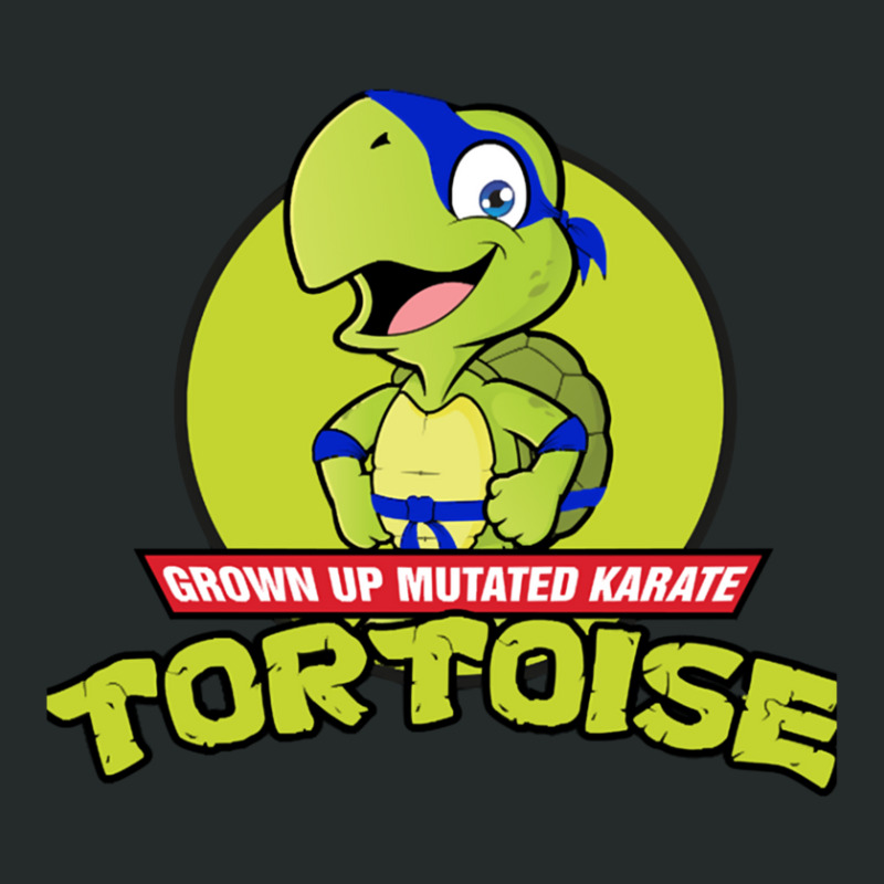 Grown Up Mutated Karate Tortoise   1 Women's Triblend Scoop T-shirt by LynnetteMichele | Artistshot