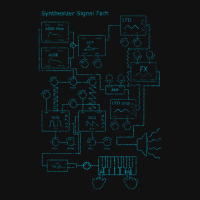 Synthesizer Signal Path For Electronic Musician Classic  4 Graphic T-shirt | Artistshot