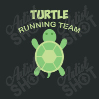 Running Turtle Running Team Women's Triblend Scoop T-shirt | Artistshot