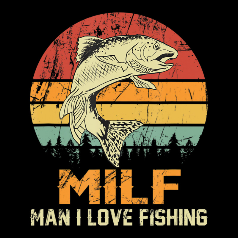 Limited Edition Milf Man I Love Fishing Fish Vintage Outfit Adjustable Cap | Artistshot