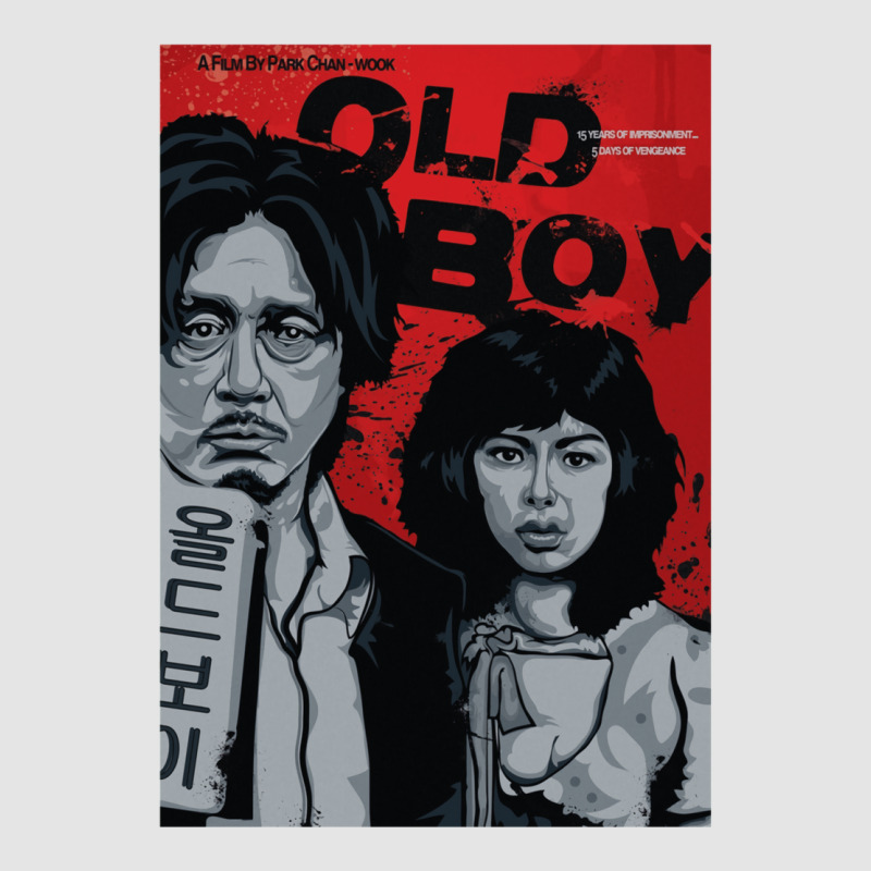 Old Boy  A Film By Park Chanwook Poster  Yellow Nature Exclusive T-shirt by dizaynzirguc | Artistshot