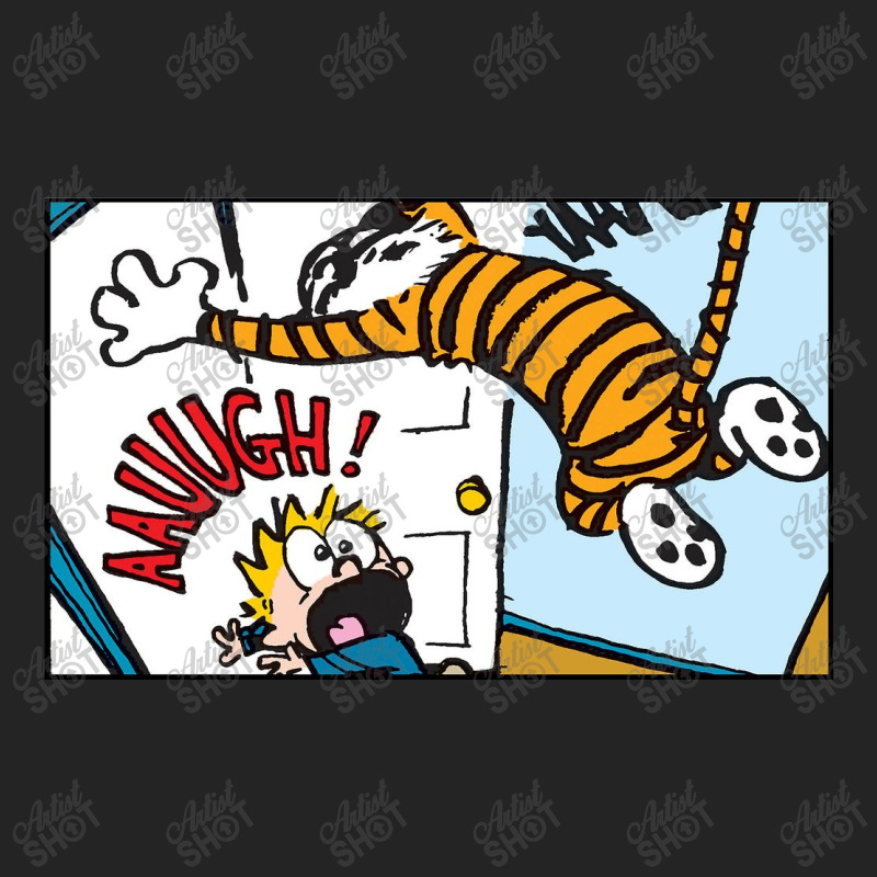 Funny Hobbes With Calvin 3/4 Sleeve Shirt | Artistshot