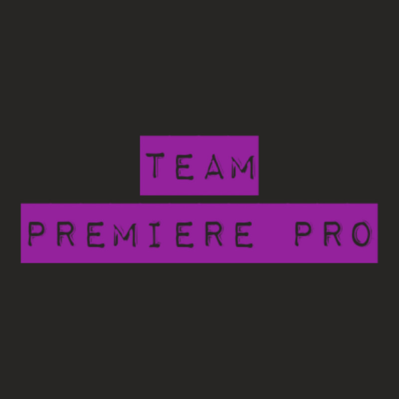 Team Premiere Pro, Filmmaker Apparel Classic Vintage Hipster Ladies Fitted T-Shirt by soensmckie6 | Artistshot