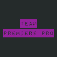 Team Premiere Pro, Filmmaker Apparel Classic Vintage Hipster Women's Triblend Scoop T-shirt | Artistshot