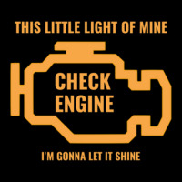 Funny Little Light Of Mine - Check Engine Light Women's V-neck T-shirt | Artistshot