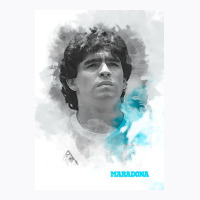 Maradona Painting Art T-shirt | Artistshot