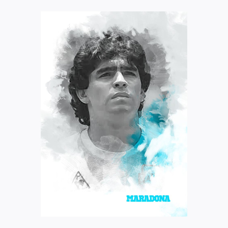 Maradona Painting Art T-shirt | Artistshot