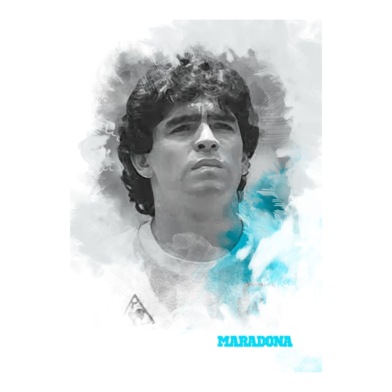 Maradona Painting Art V-neck Tee | Artistshot