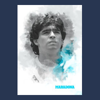 Maradona Painting Art Men Denim Jacket | Artistshot