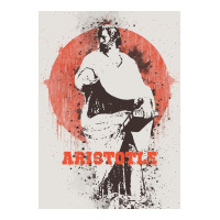 Aristotle Watercolor Art V-neck Tee | Artistshot